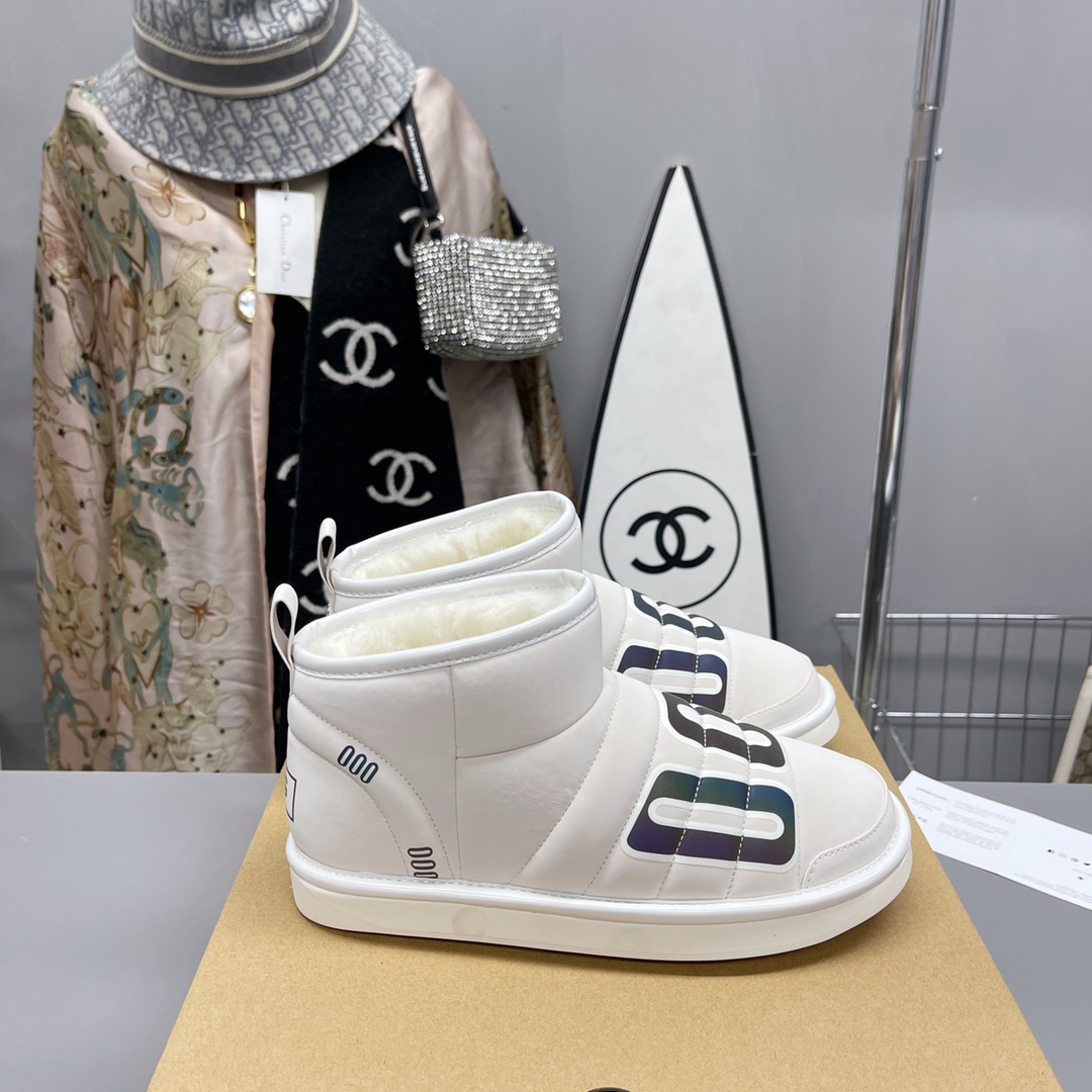 UGG new winter fleece slip-on snow boots