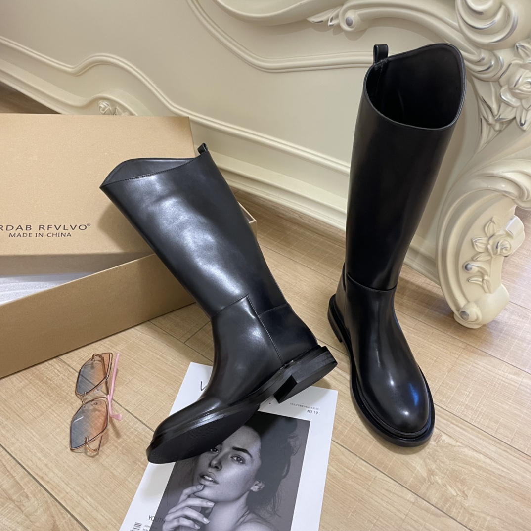 JIL SANDER autumn & winter riders high boots