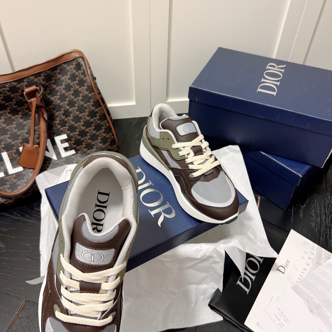 Dior B29 women sneakers thick sole casual shoes