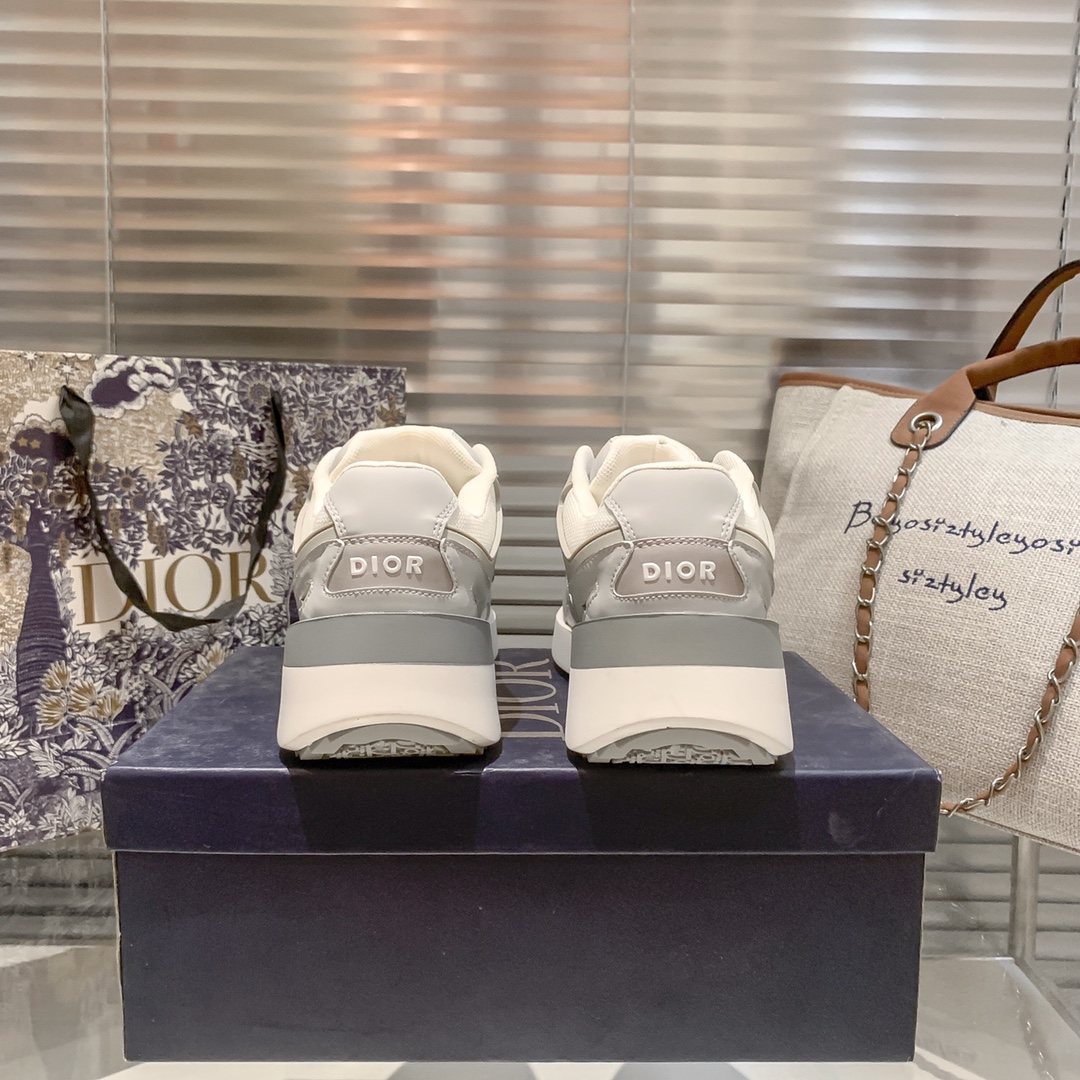 Dior new fluorescent sneakers casual shoes