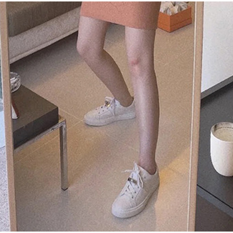 Herm猫s Women Metal Buckle Sneakers