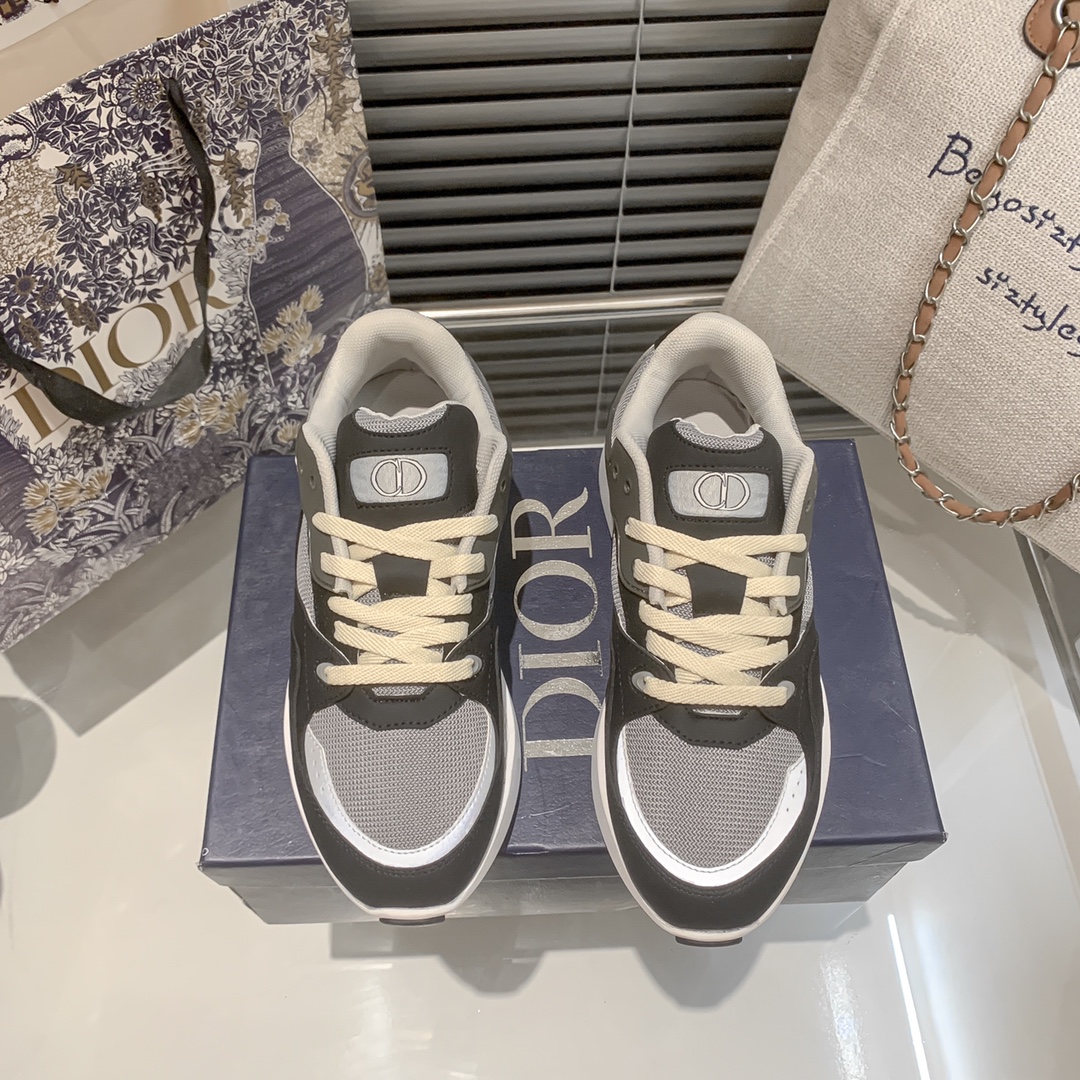 Dior new fluorescent sneakers casual shoes