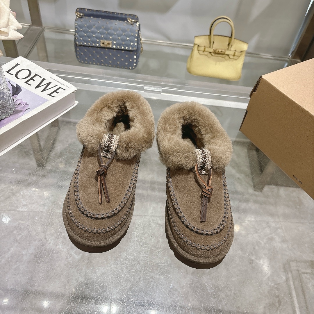 UG design Autumn and winter new Alpai women's snow boots