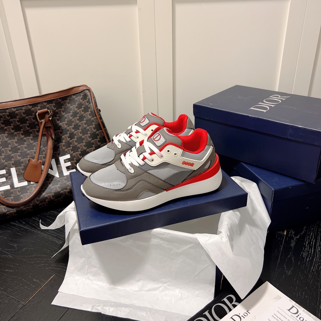 Dior B29 women sneakers thick sole casual shoes