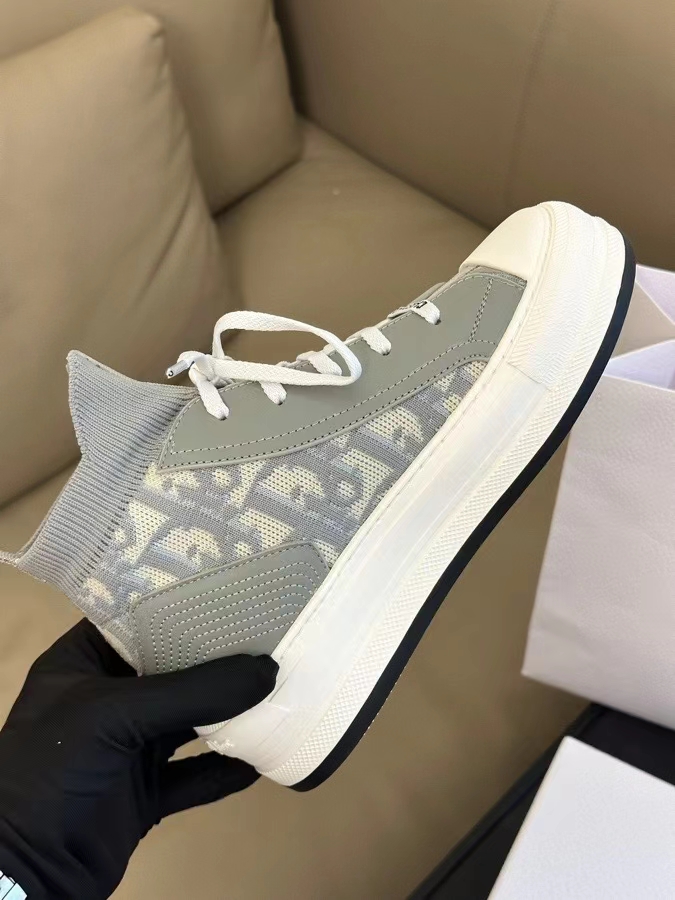 dior cd classic fly knit sneakers
