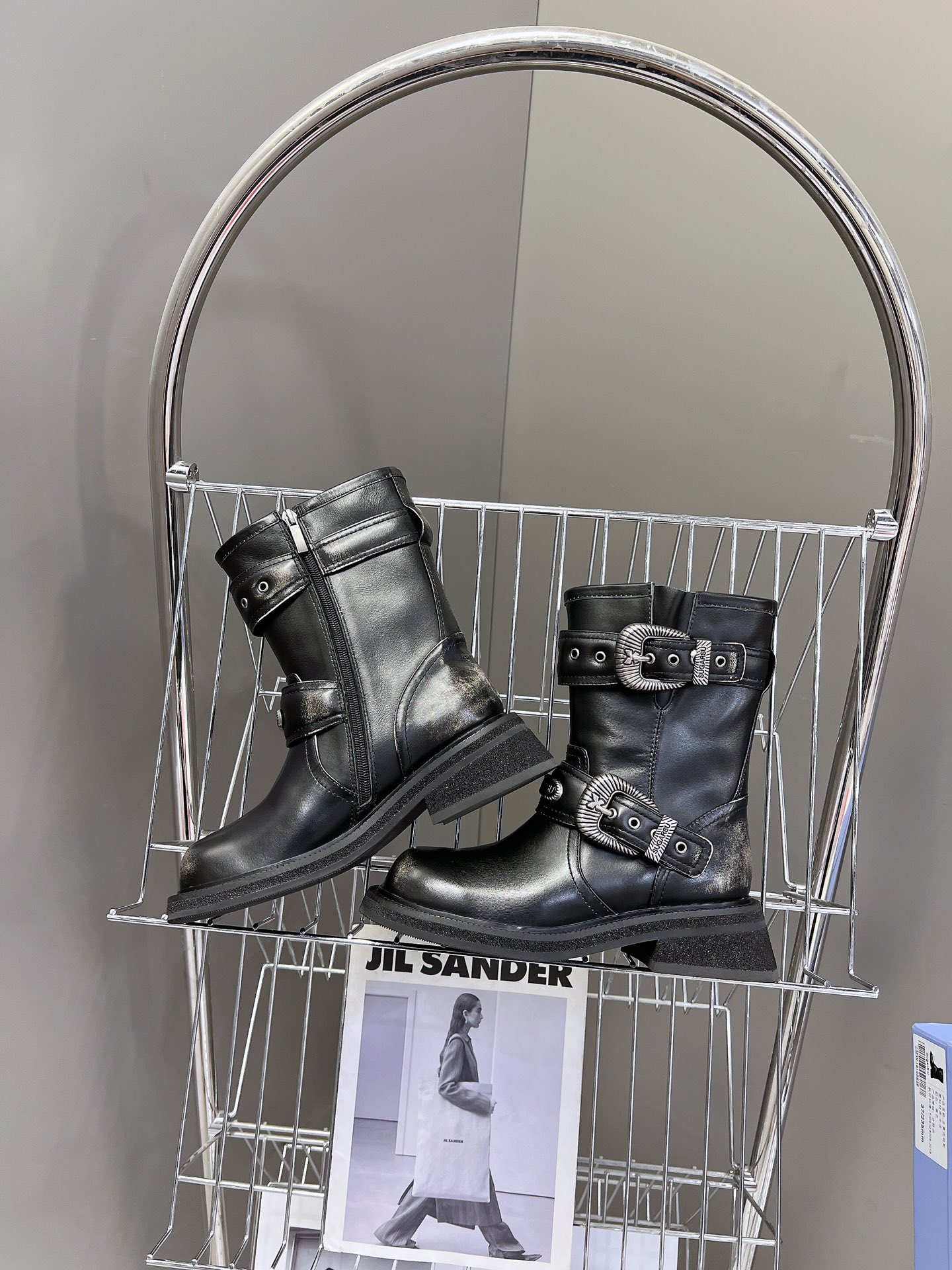 SUGARSU 24 Autumn/Winter Essentials Polished Martin Boots 5cm Heeled