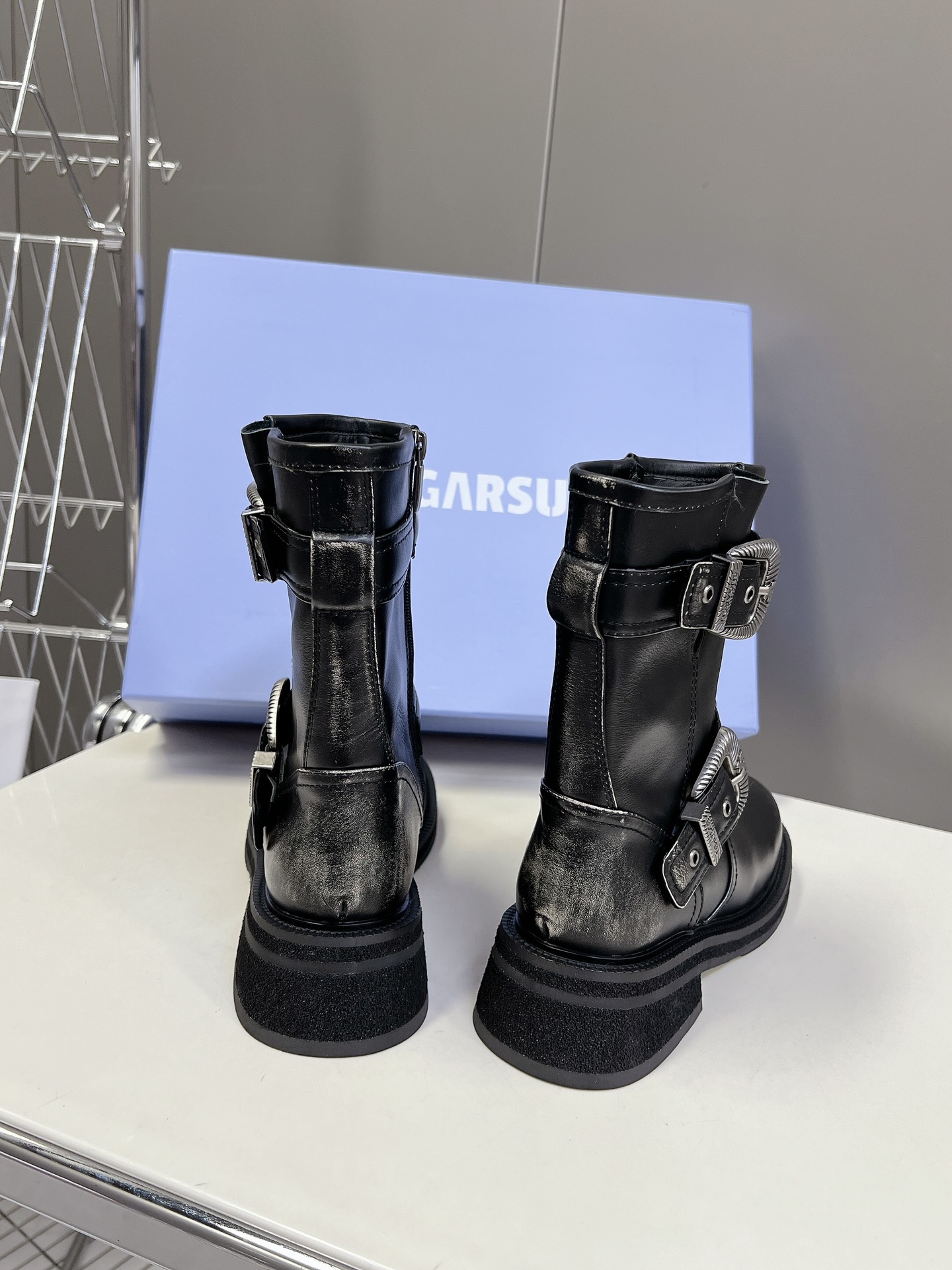 SUGARSU 24 Autumn/Winter Essentials Polished Martin Boots 5cm Heeled