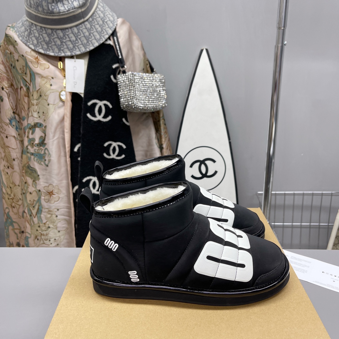 UGG new winter fleece slip-on snow boots