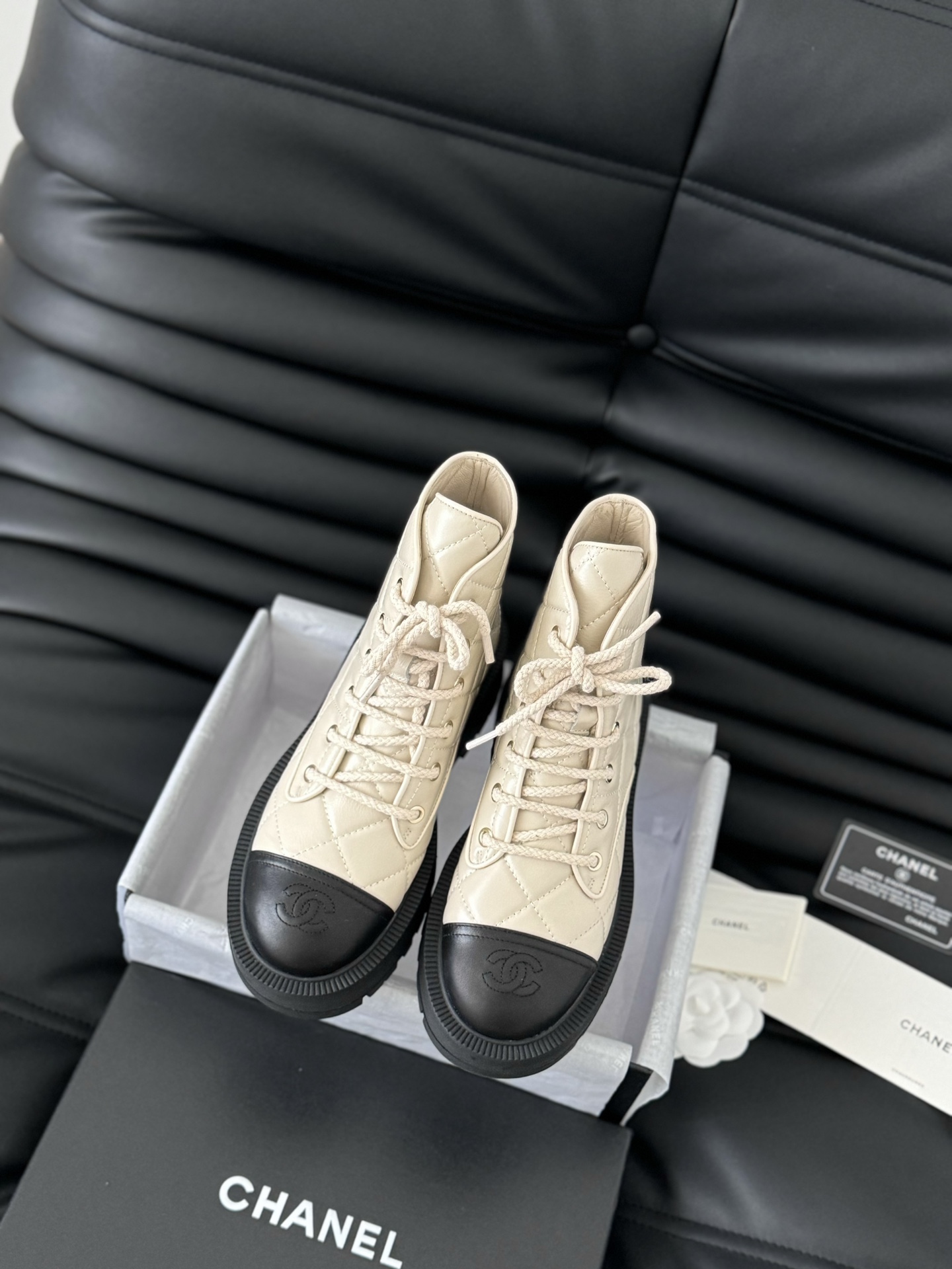 C design  Autumn-Winter 24 Couture Mid-Calf Boots