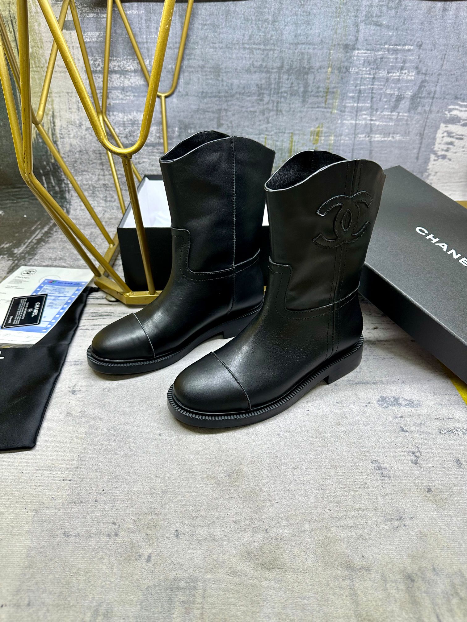 C Design ankle boots rider boots