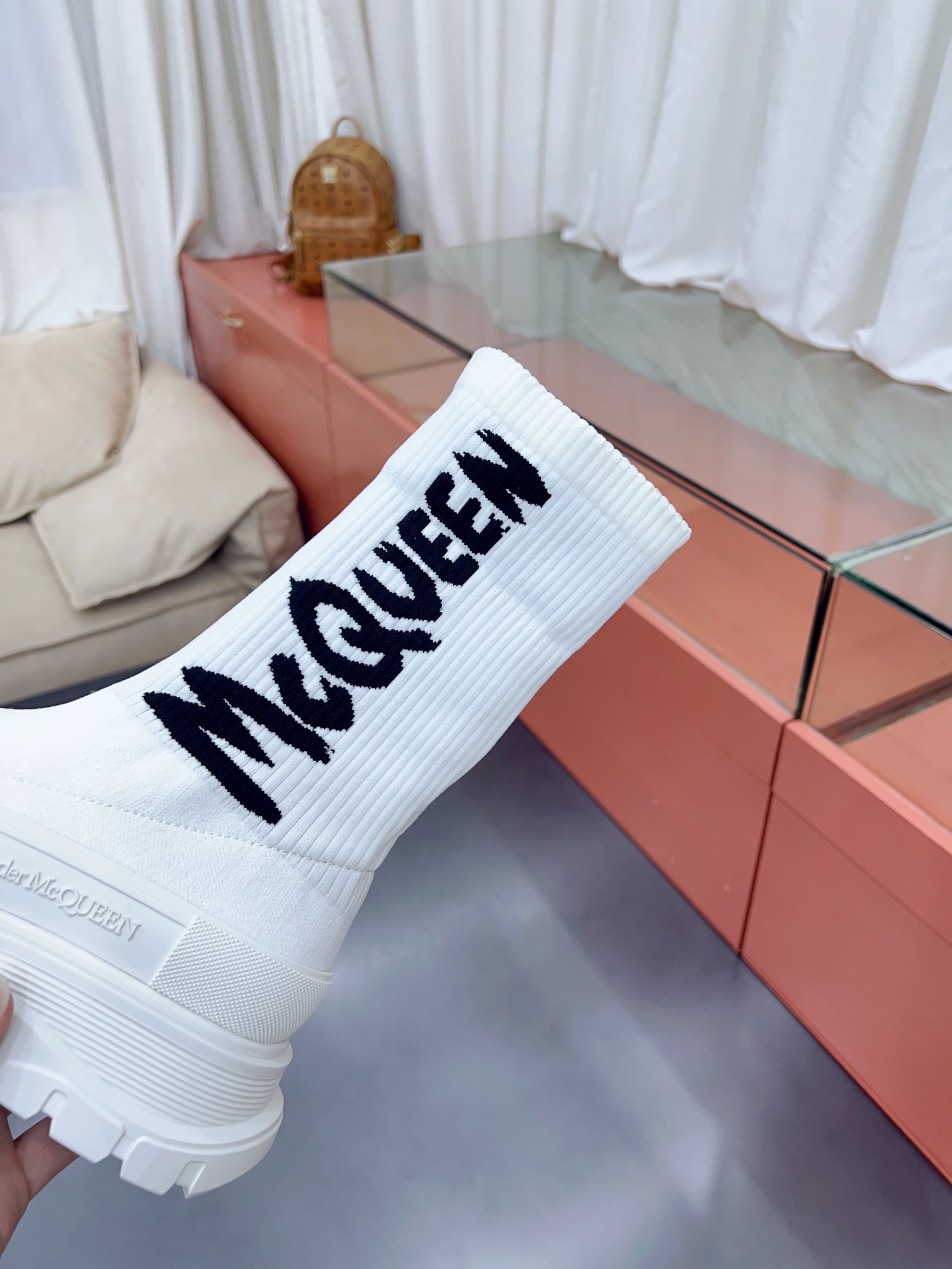 Alexander MCqueen SS New knited socking boots (unisex model)