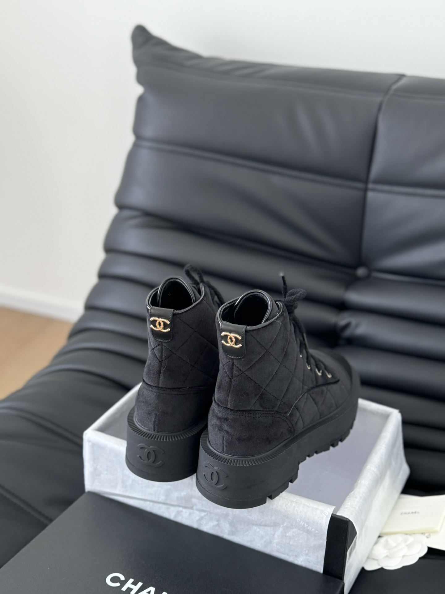 C design  Autumn-Winter 24 Couture Mid-Calf Boots