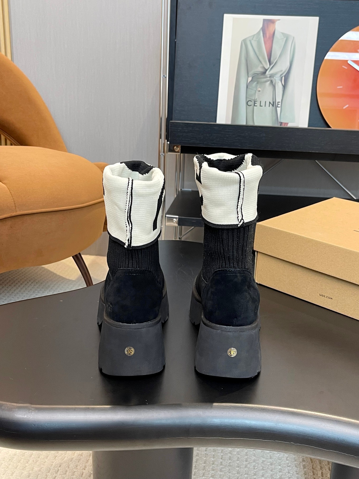 ugg thick sole martin boots woolen boots wool lining