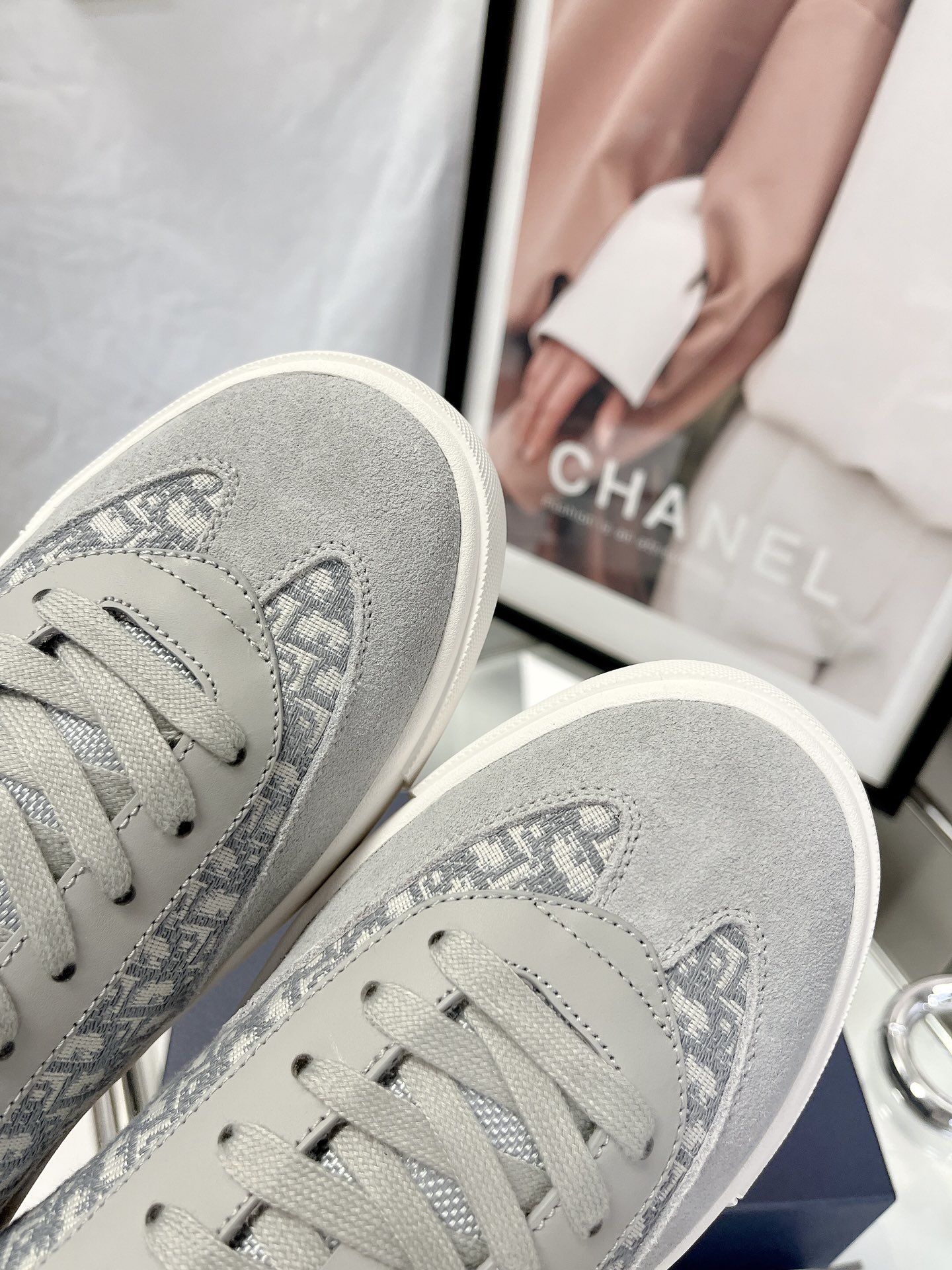 Dior Dior 2023 Latest B101 Collection Couple Casual Sneakers