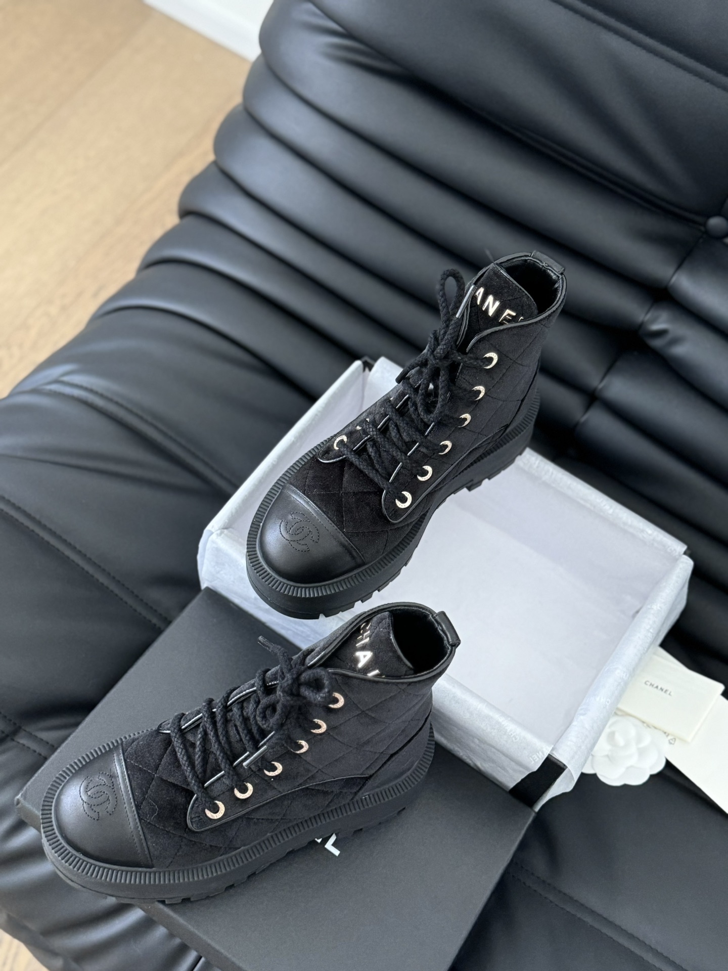 C design  Autumn-Winter 24 Couture Mid-Calf Boots