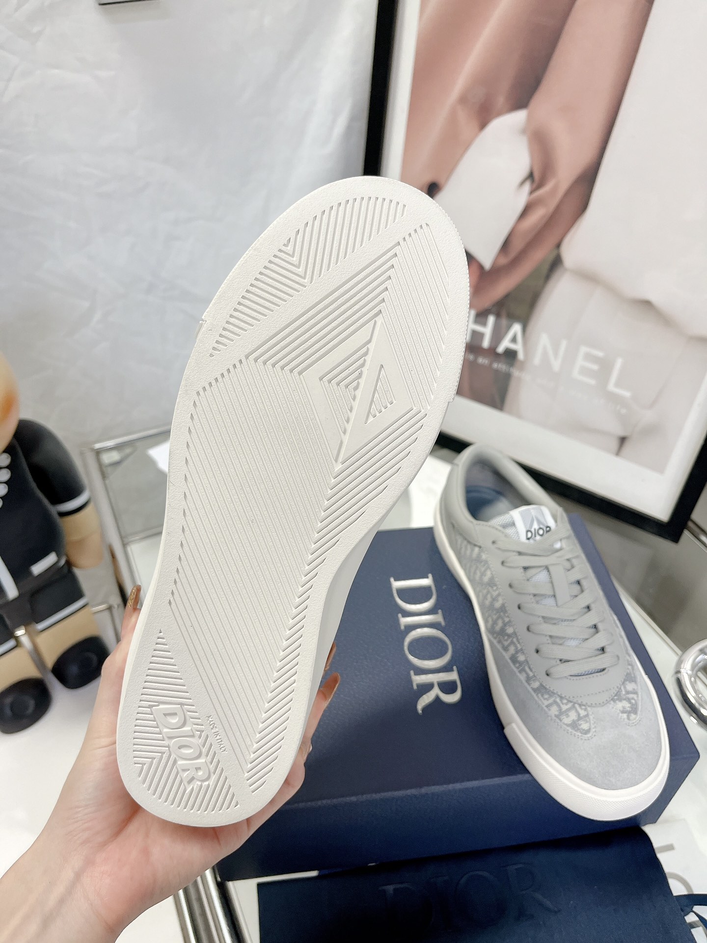 Dior Dior 2023 Latest B101 Collection Couple Casual Sneakers