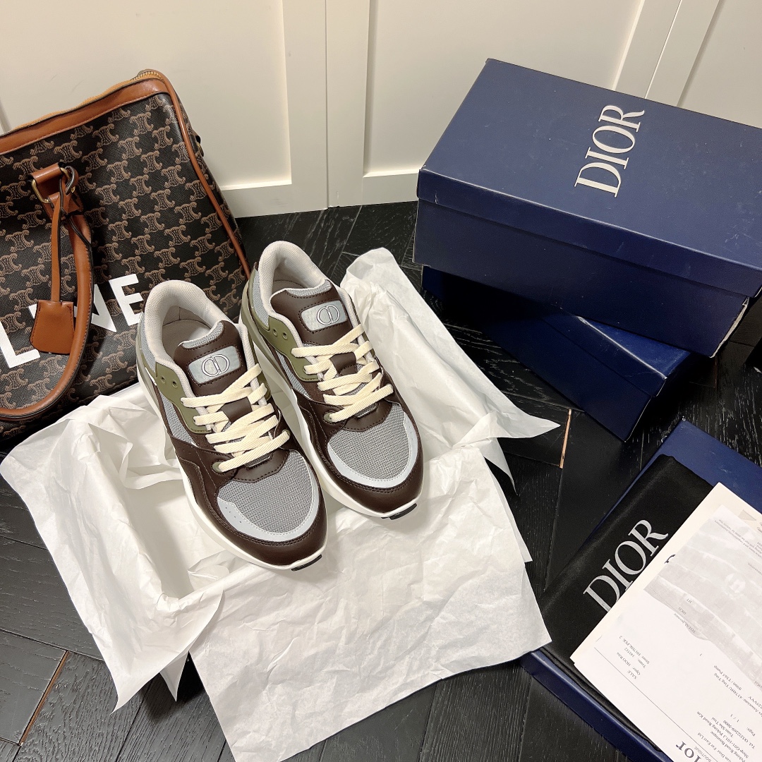 Dior B29 women sneakers thick sole casual shoes