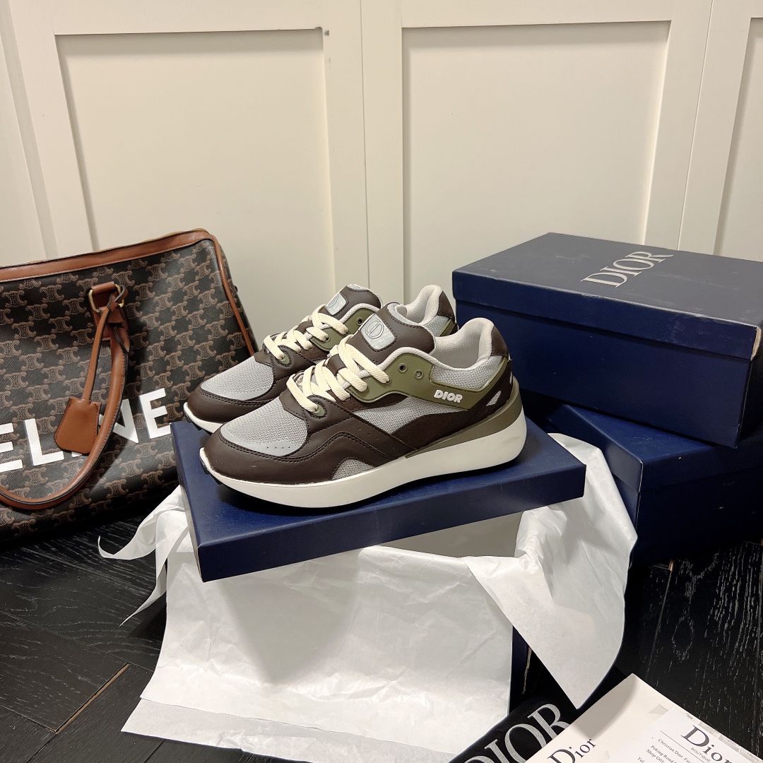 Dior B29 women sneakers thick sole casual shoes