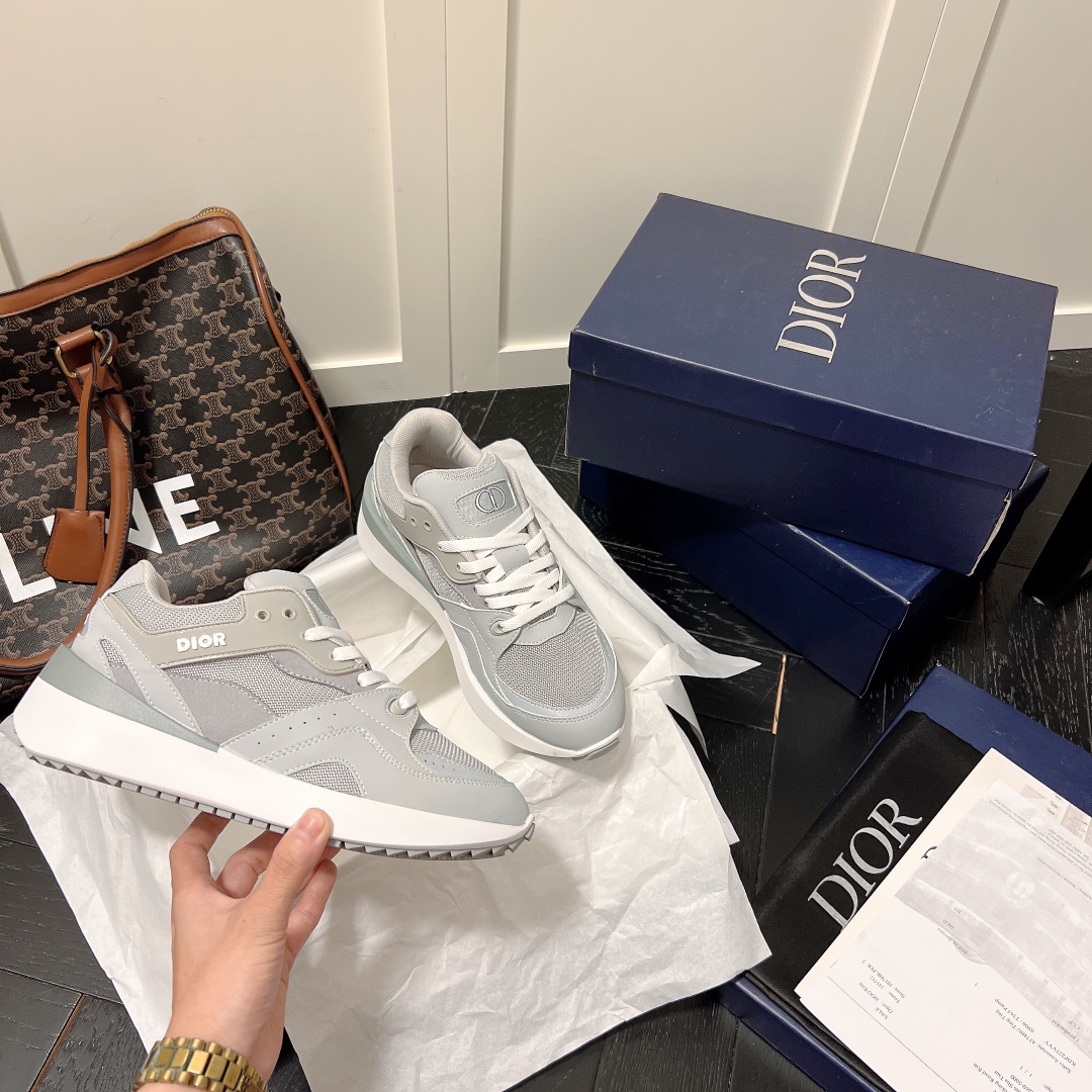 Dior B29 women sneakers thick sole casual shoes
