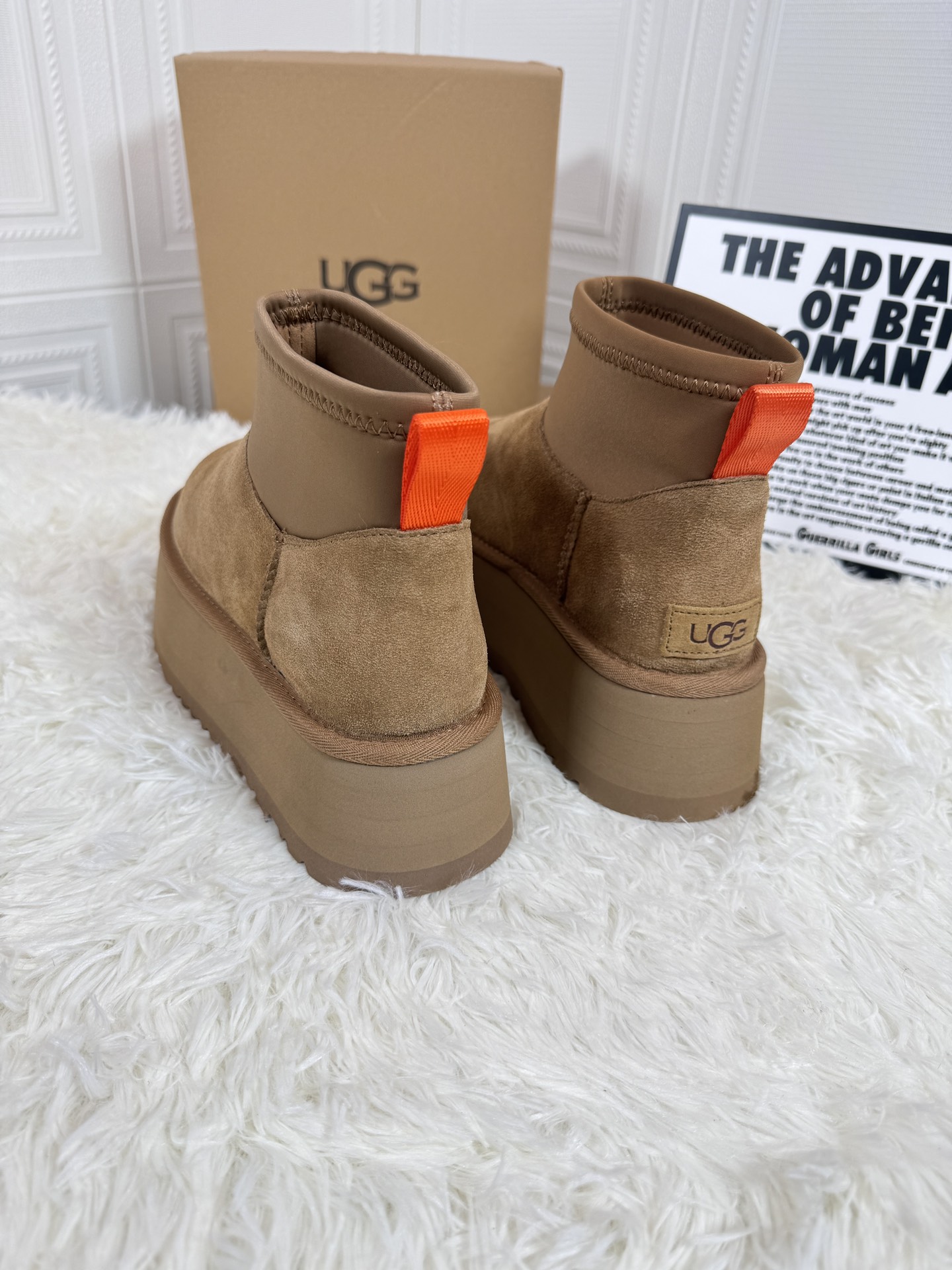 ugg sheepskin all-in-one snow boots