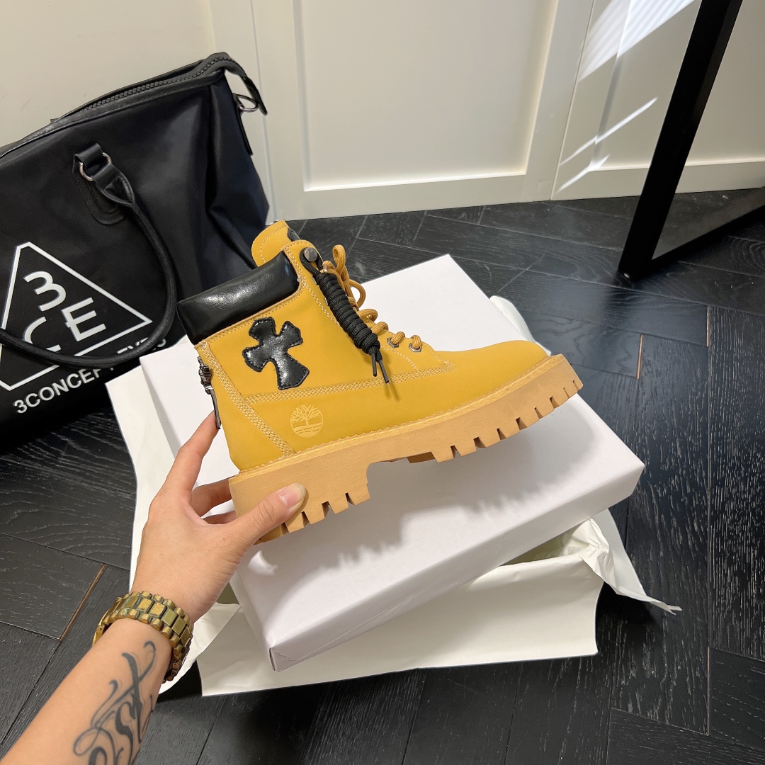 PALM ANGLE lace up rivet short ankle boots