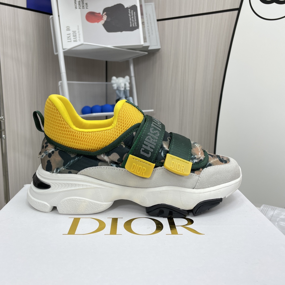 Dior D-wander velcro sneakers