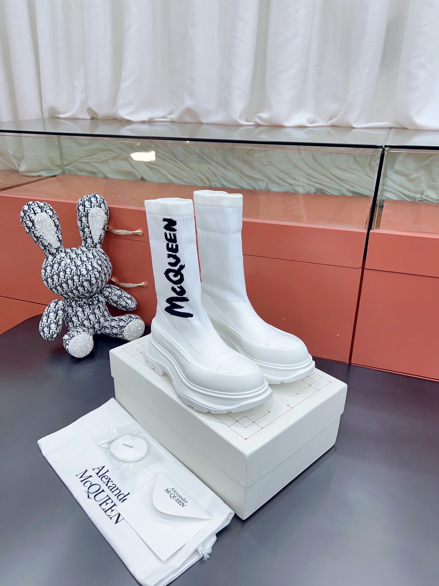 Alexander MCqueen SS New knited socking boots (unisex model)