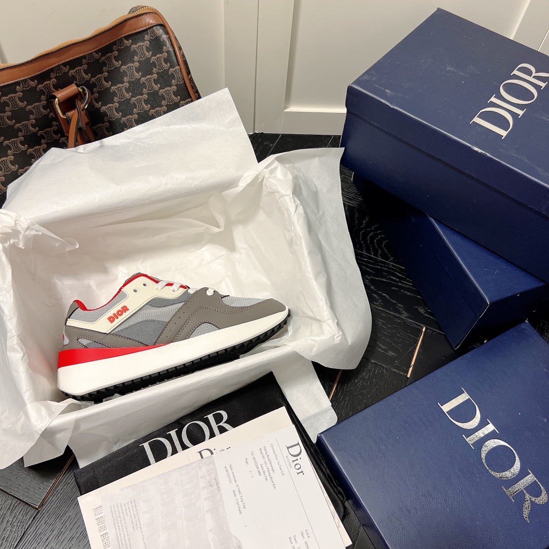 Dior B29 women sneakers thick sole casual shoes