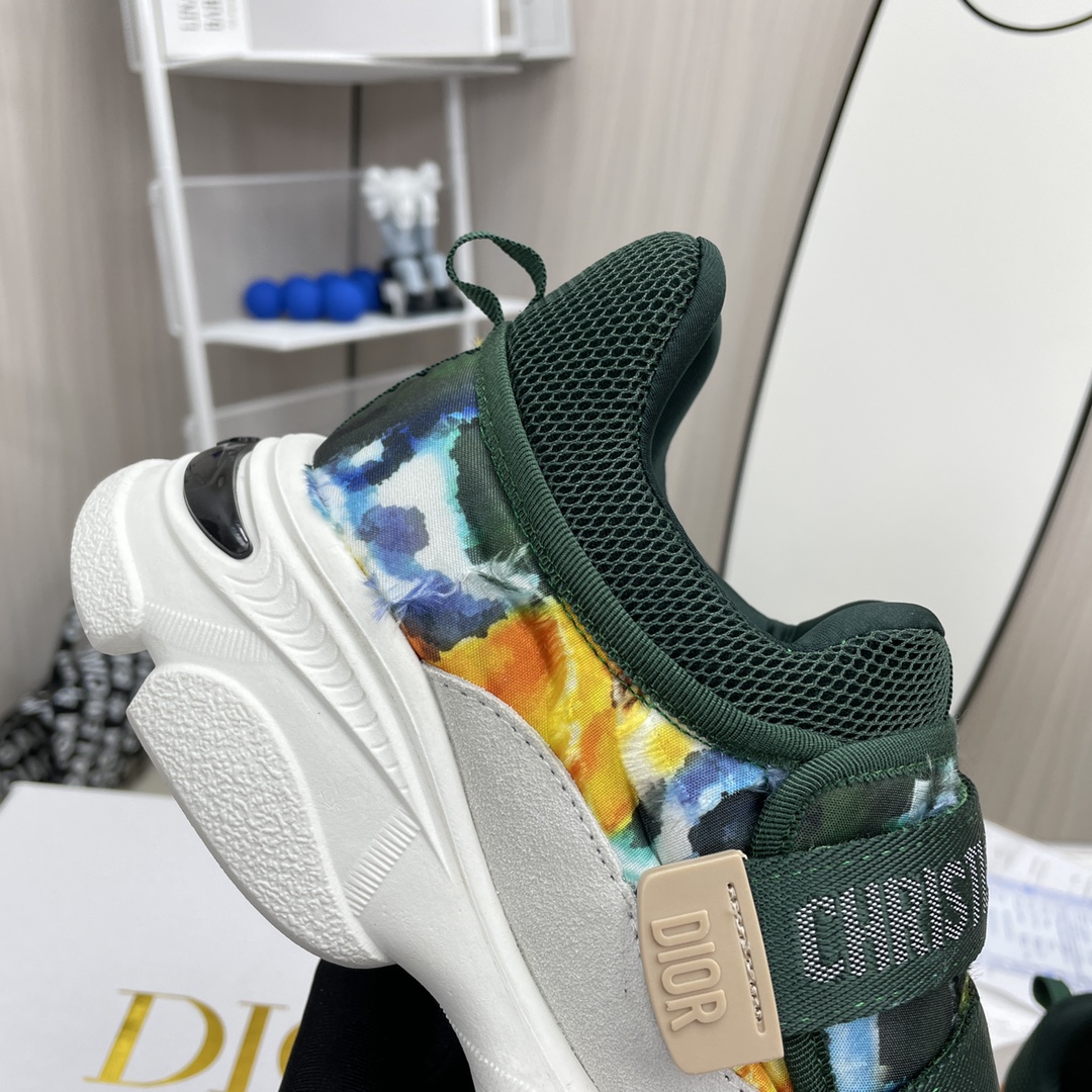Dior D-wander velcro sneakers