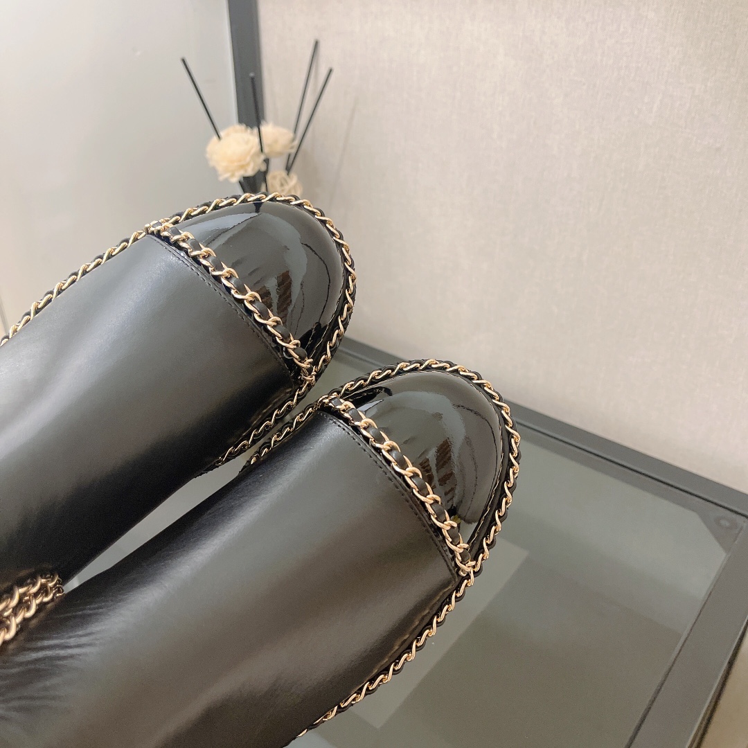 C design  counter latest small fragrance chain boots series