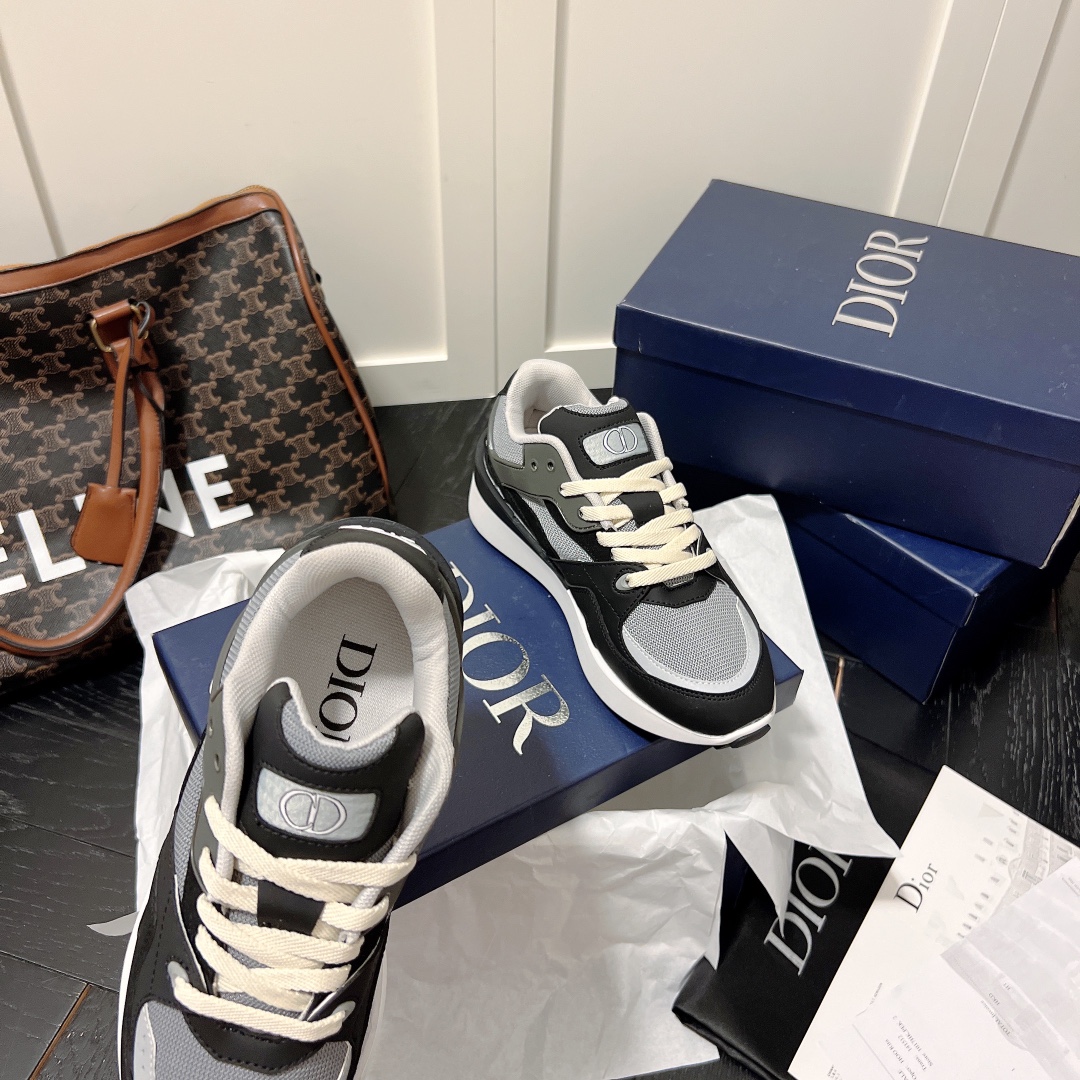 Dior B29 women sneakers thick sole casual shoes