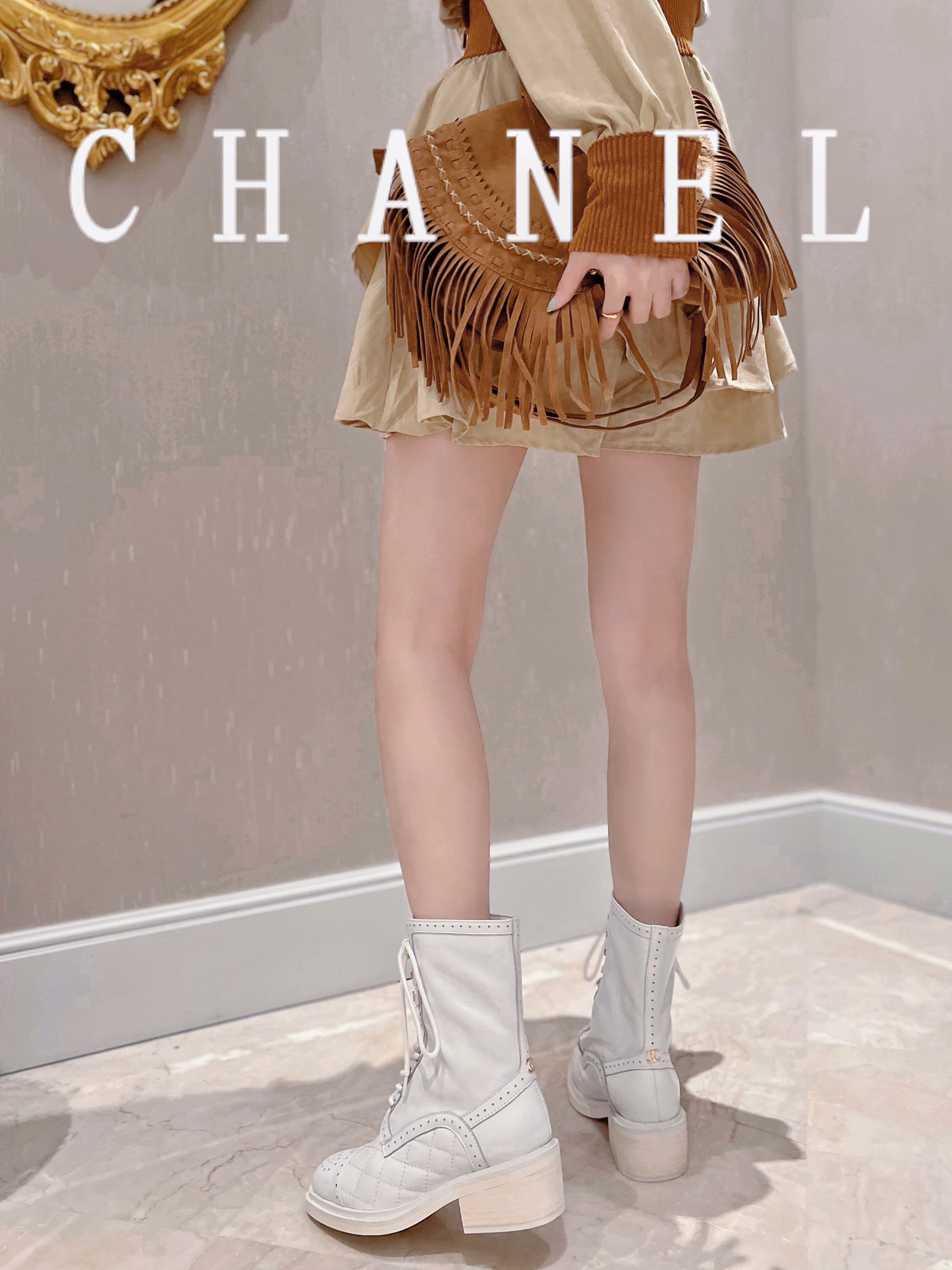 C design  New short boots