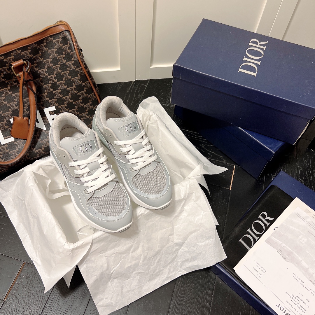 Dior B29 women sneakers thick sole casual shoes