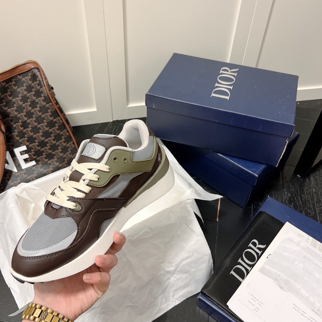 Dior B29 women sneakers thick sole casual shoes