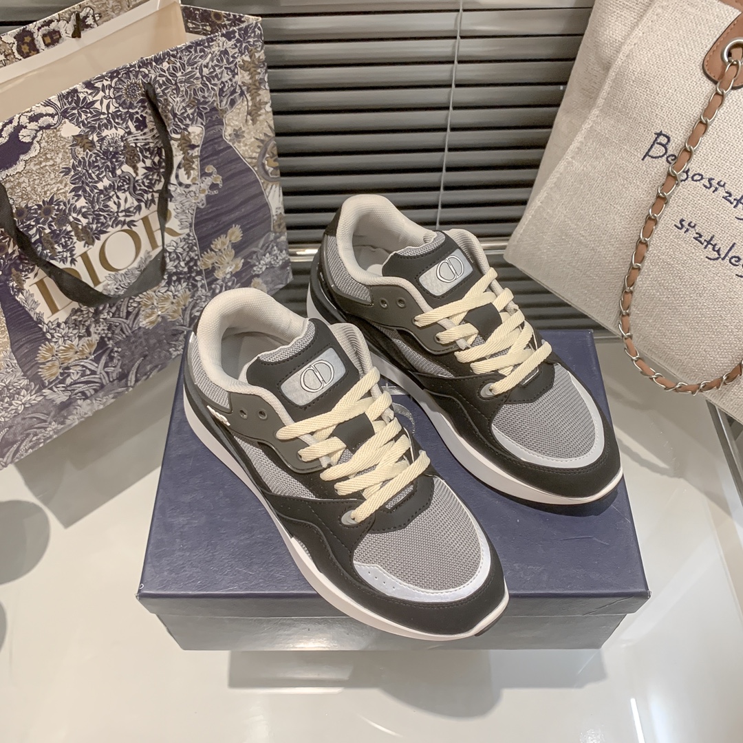 Dior new fluorescent sneakers casual shoes