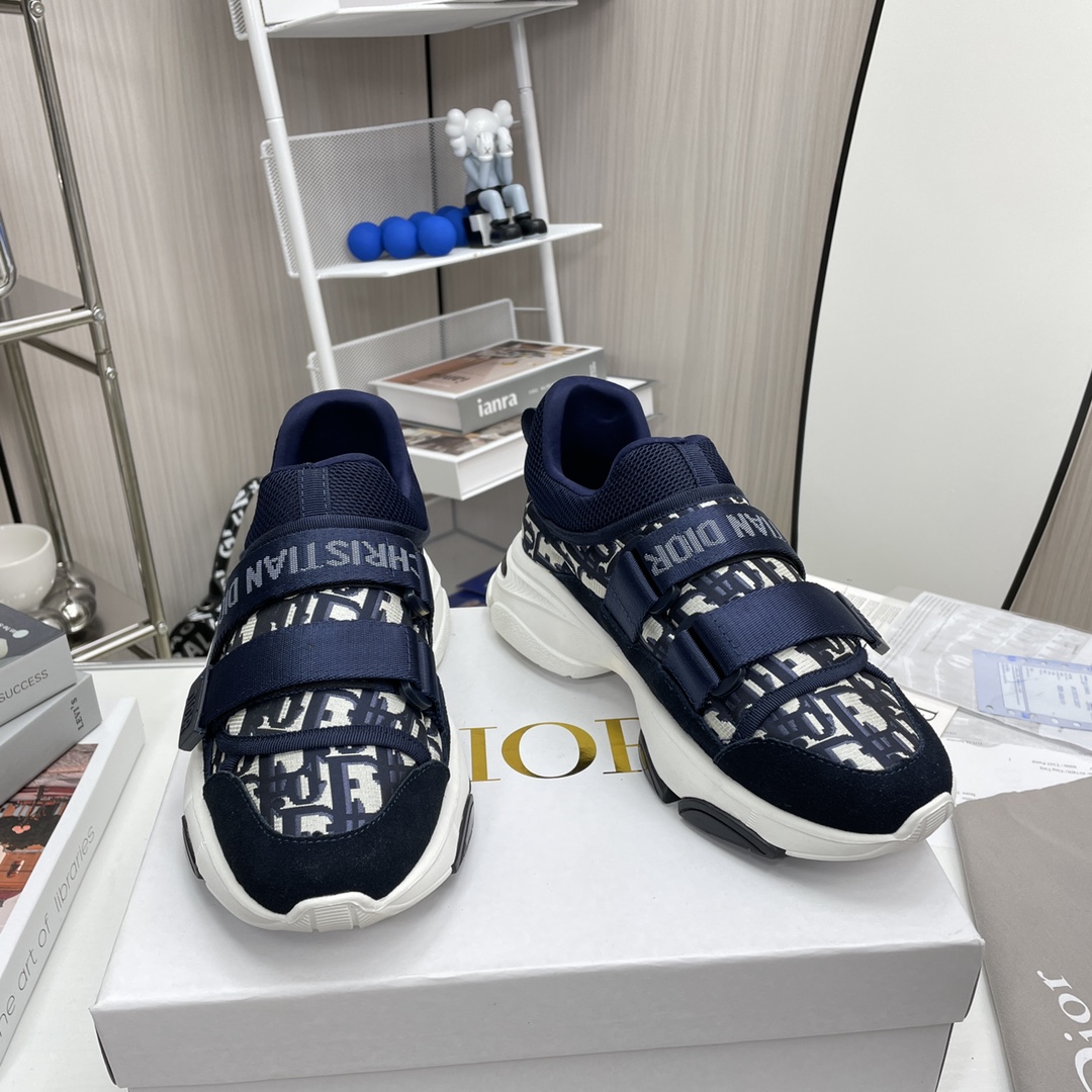 Dior D-wander velcro sneakers