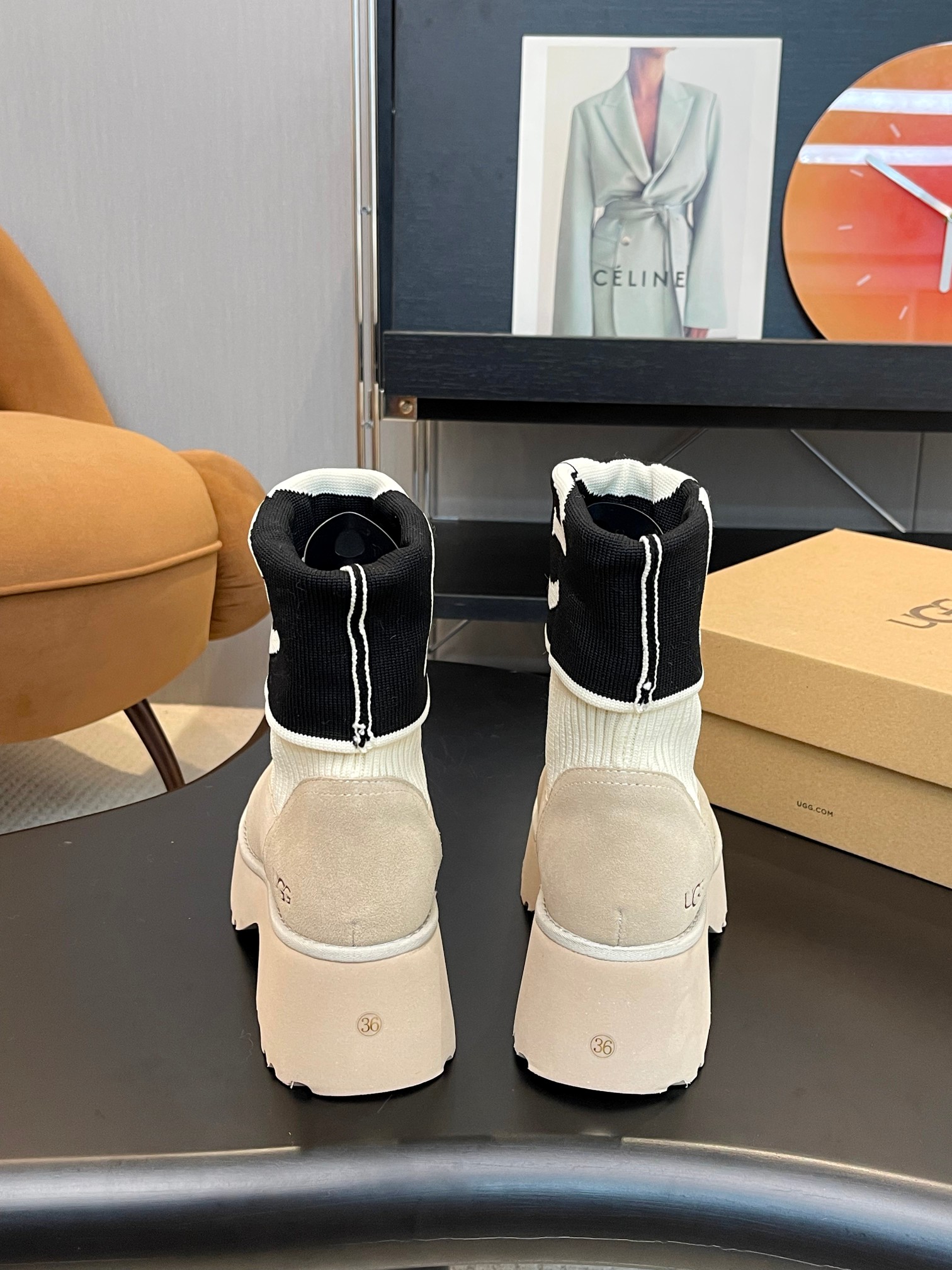 ugg thick sole martin boots woolen boots wool lining