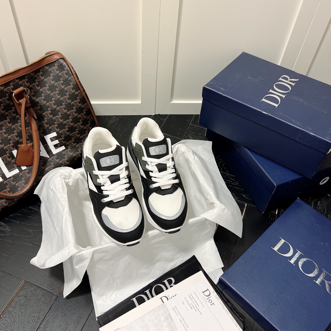 Dior B29 women sneakers thick sole casual shoes