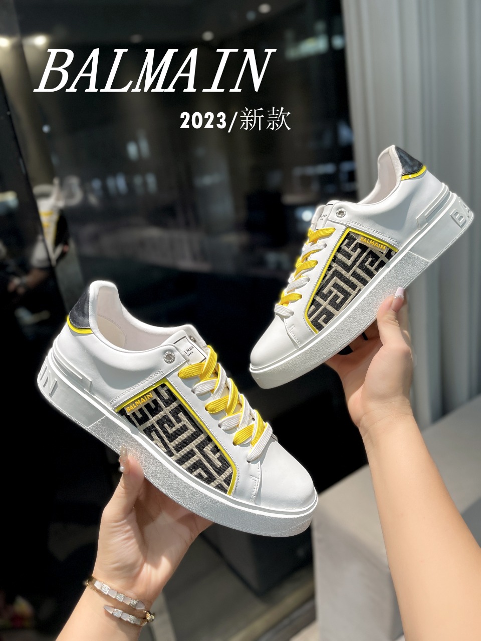 Balmain 2023 Latest Spring/Summer Classic Sneakers