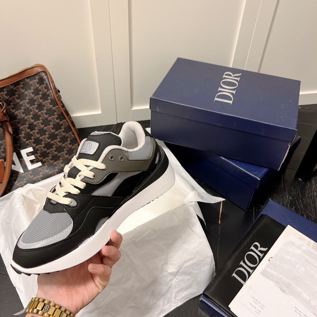 Dior B29 women sneakers thick sole casual shoes