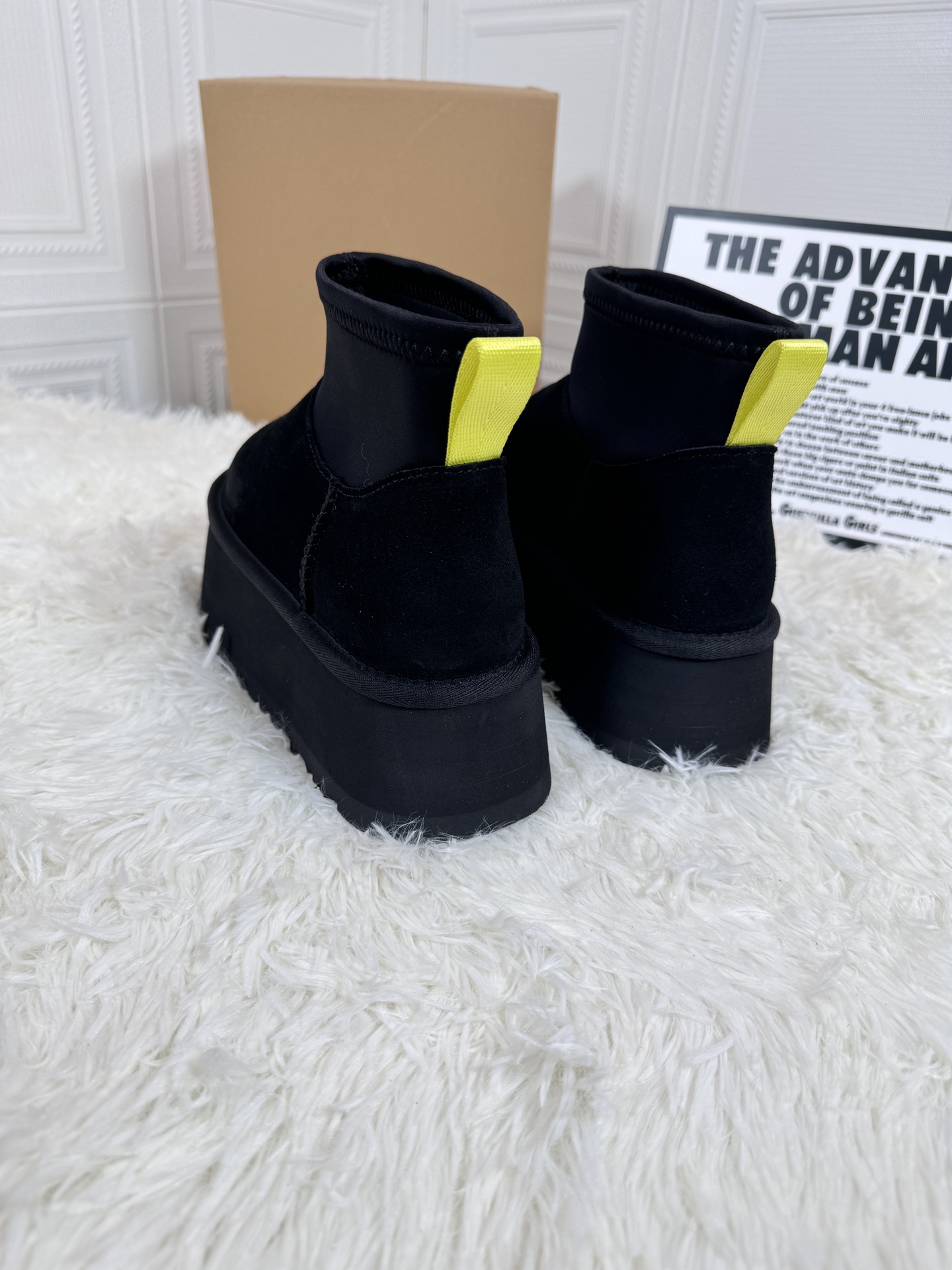 ugg sheepskin all-in-one snow boots