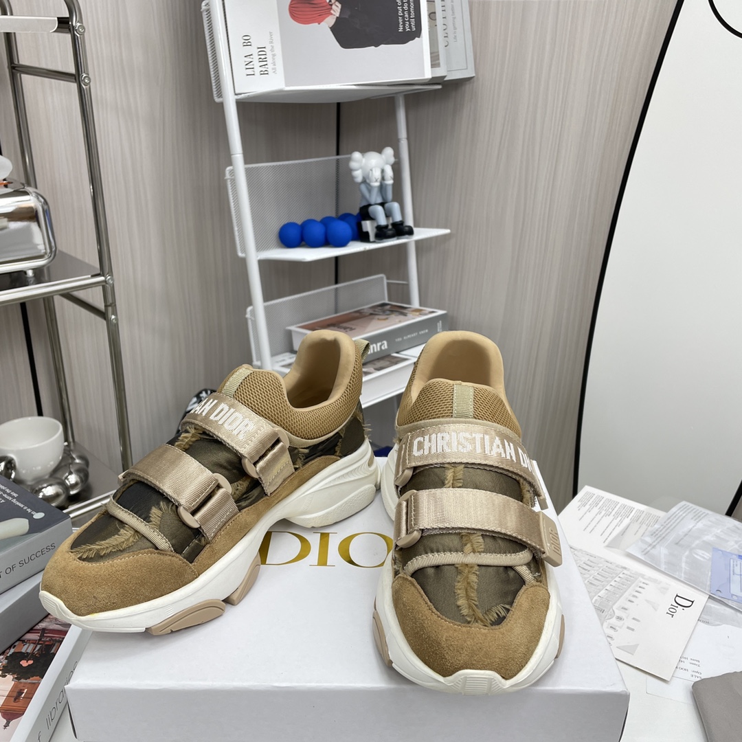 Dior D-wander velcro sneakers