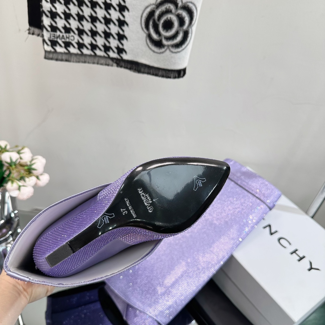 GIvenchy New Trousers Boots high quality rhinestone & metal locker