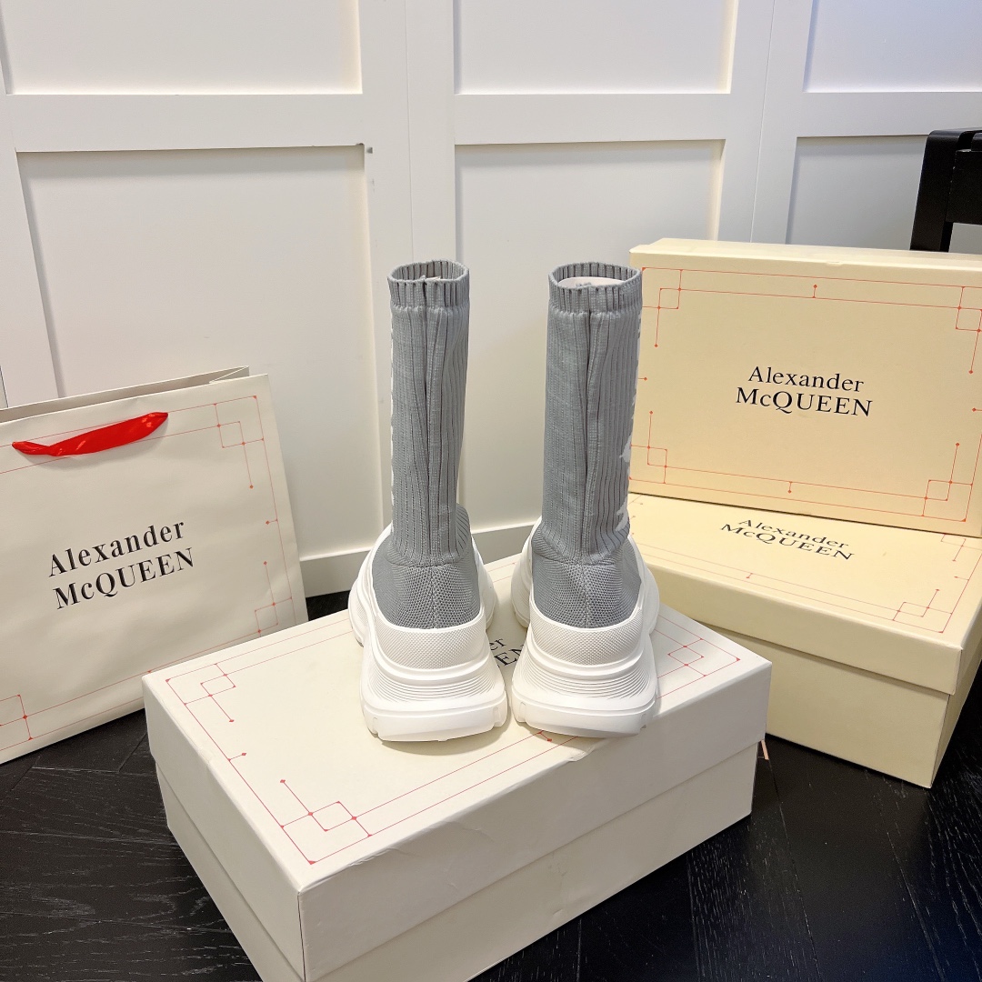 Alexander McQueen women sneakers sock boots