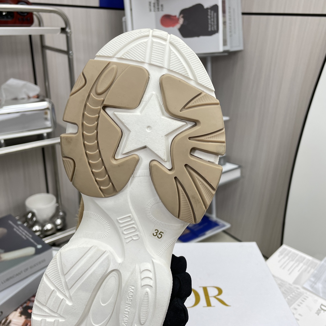 Dior D-wander velcro sneakers