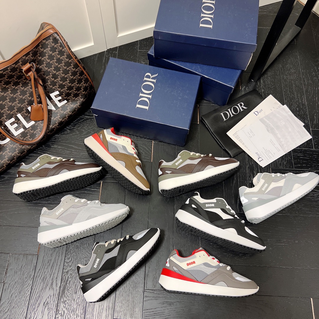 Dior B29 women sneakers thick sole casual shoes