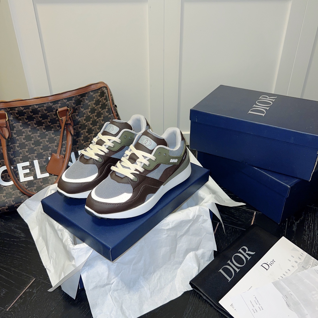 Dior B29 women sneakers thick sole casual shoes