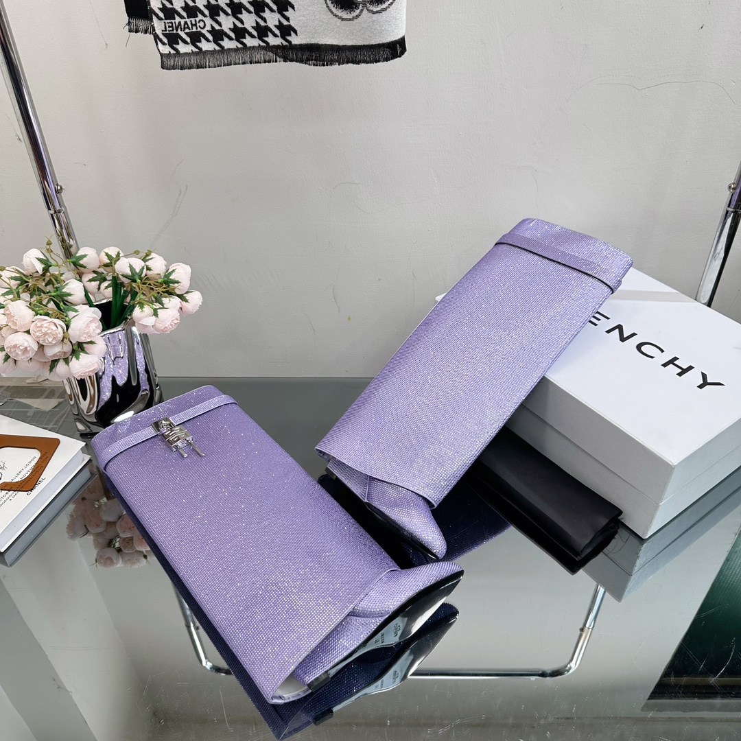 GIvenchy New Trousers Boots high quality rhinestone & metal locker