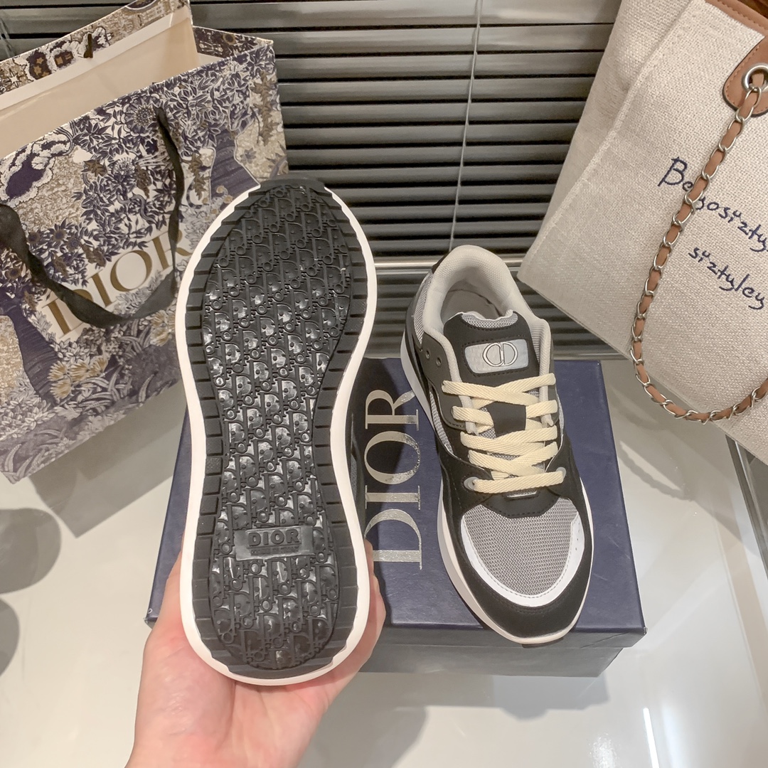 Dior new fluorescent sneakers casual shoes