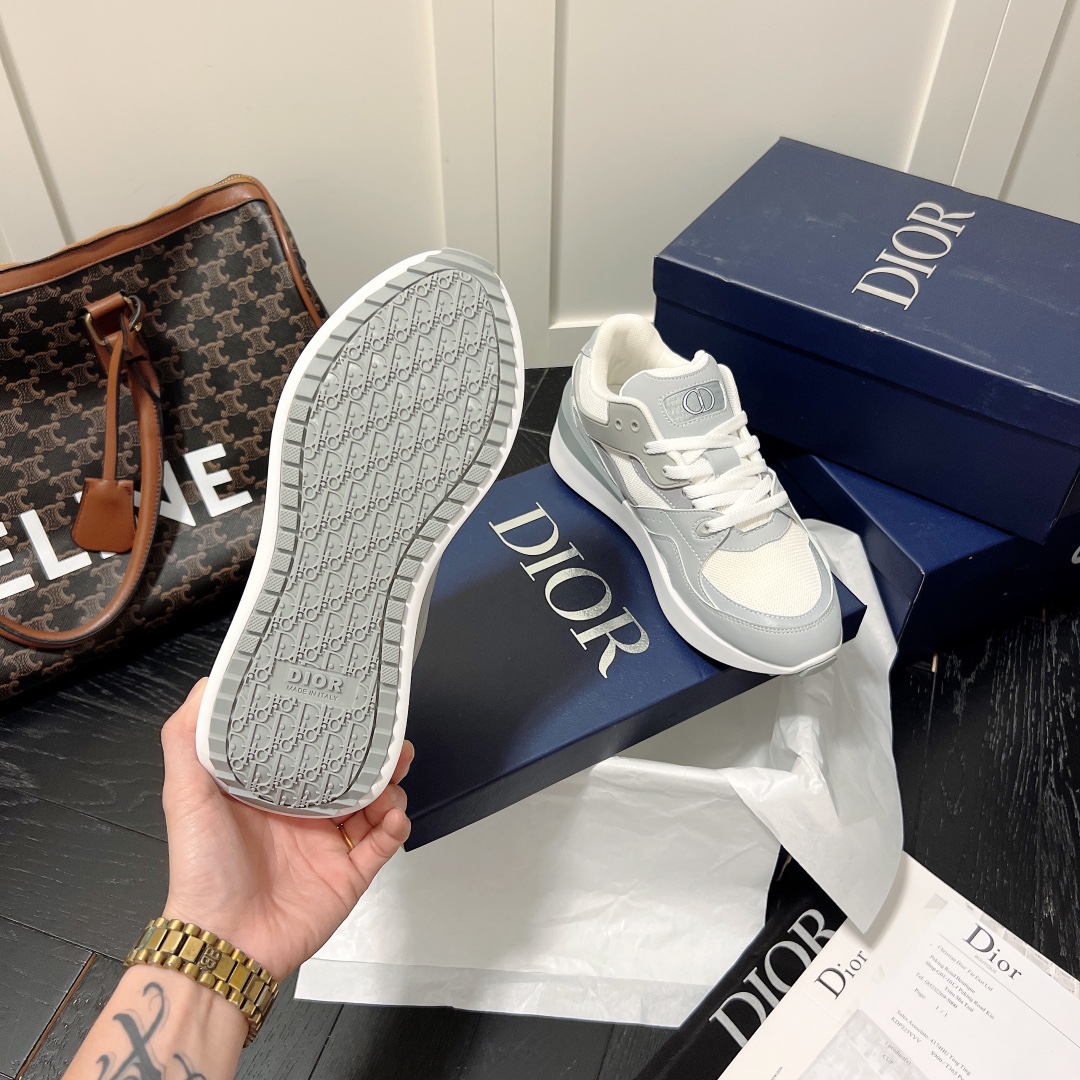 Dior B29 women sneakers thick sole casual shoes